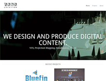 Tablet Screenshot of bulbcreation.com